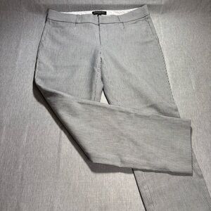 Banana Republic Men's Pinstriped Gray Dress Pants